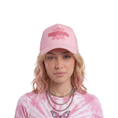 Von Dutch Foam Chopper Trucker Hat - Pink