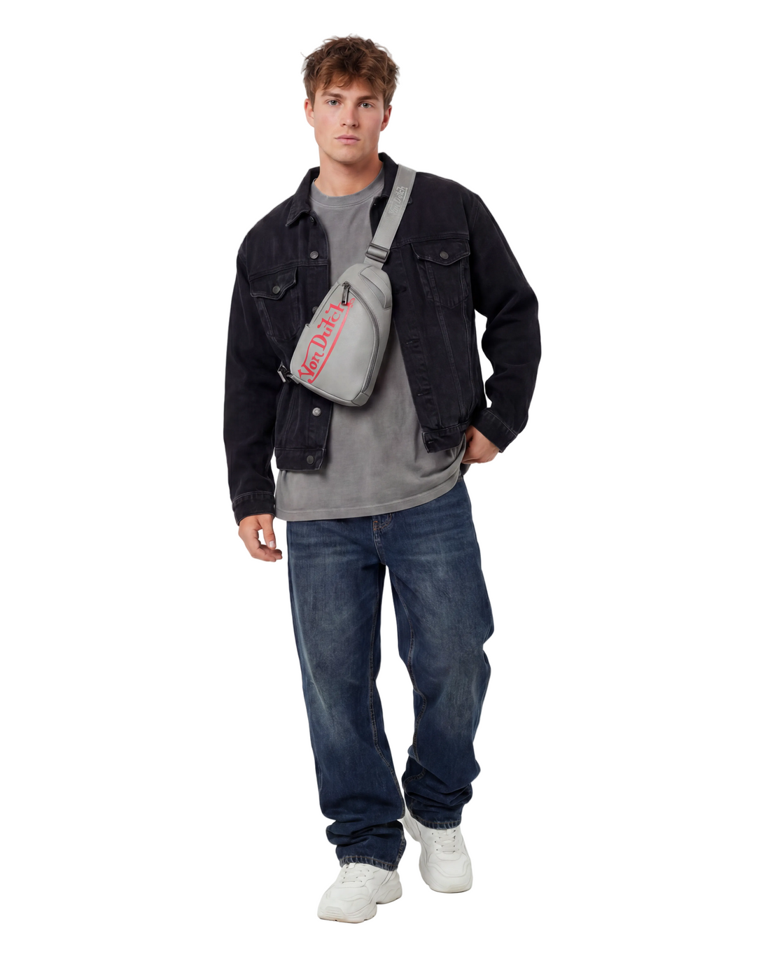 Men's Sling Bag - Grey — image 2