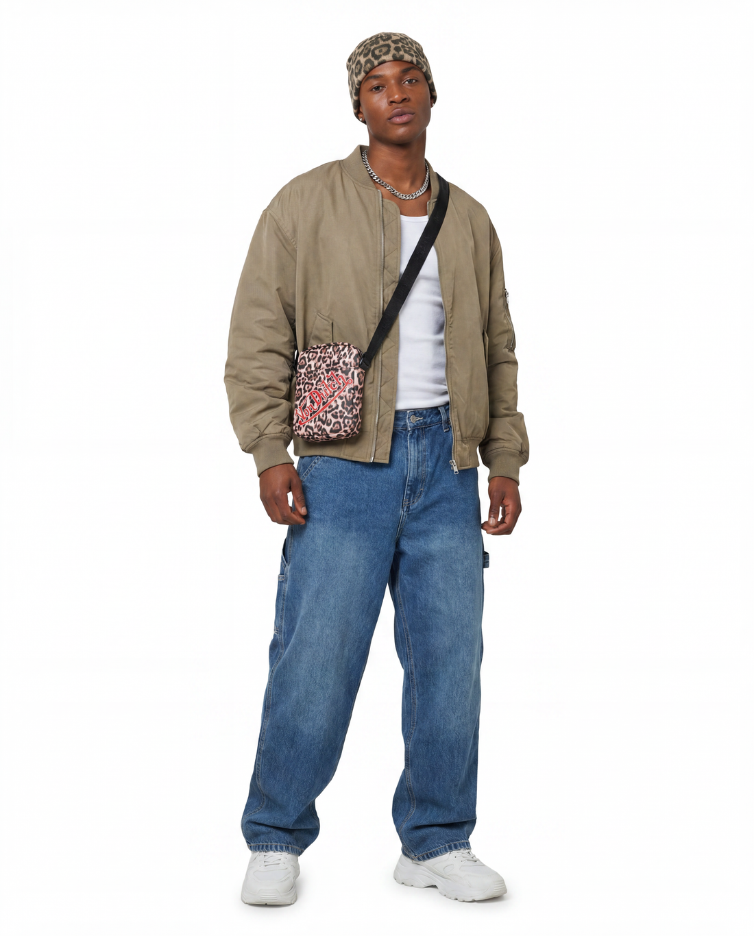 Men's Cheetah Crossbody Bag — image 2