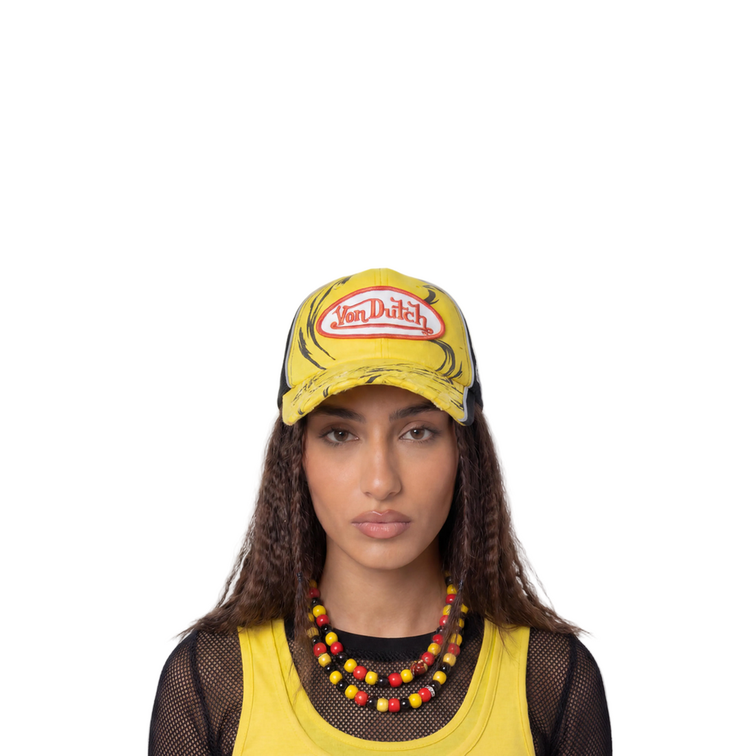 Speedway 6 Panel Hat - Yellow
