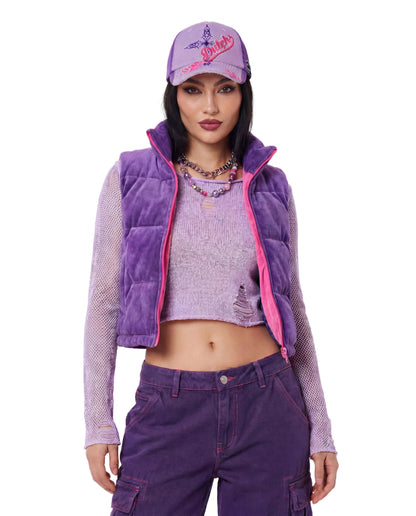Indiana 6 Panel Hat - Lilac