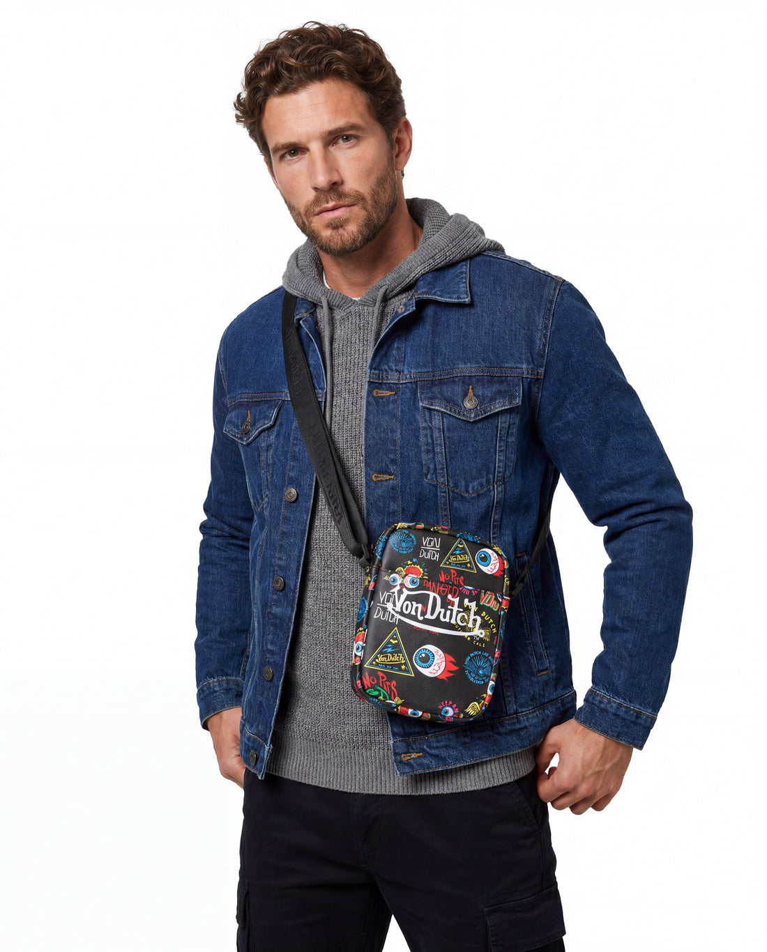 Men's JAX Crossbody Bag - Black — image 2