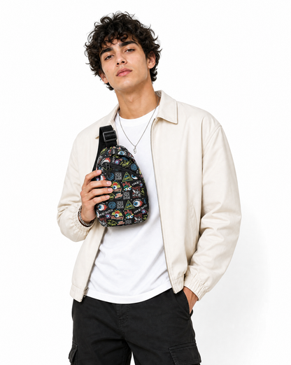 Men's Jax Sling Bag - Black