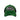 Kids Velvet Trucker Hat - Lime Green Cheetah