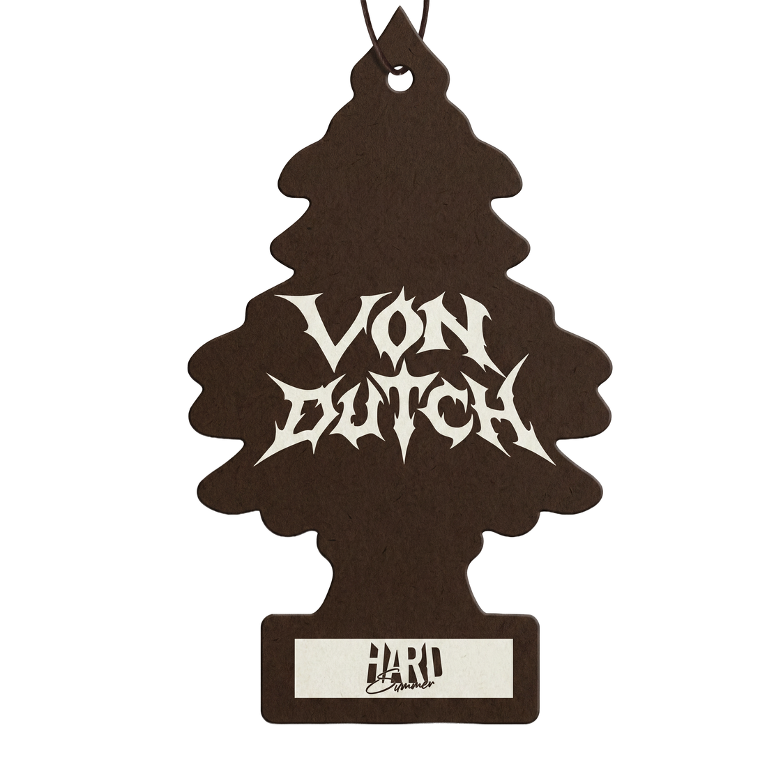 VON HARD AIR FRESHENER (BLACK ICE SCENT) - VD x HARDFEST — image 1