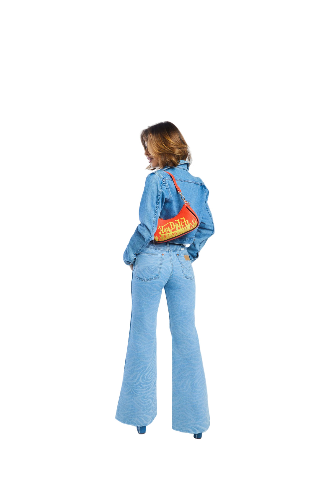 Red Flames Shoulder Bag — image 2