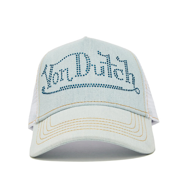 Light Stone Denim Trucker Hat 339