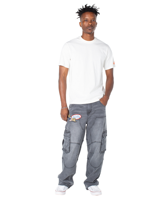 Men's Baggy Straight Carpenter Cargo Hunter Pant