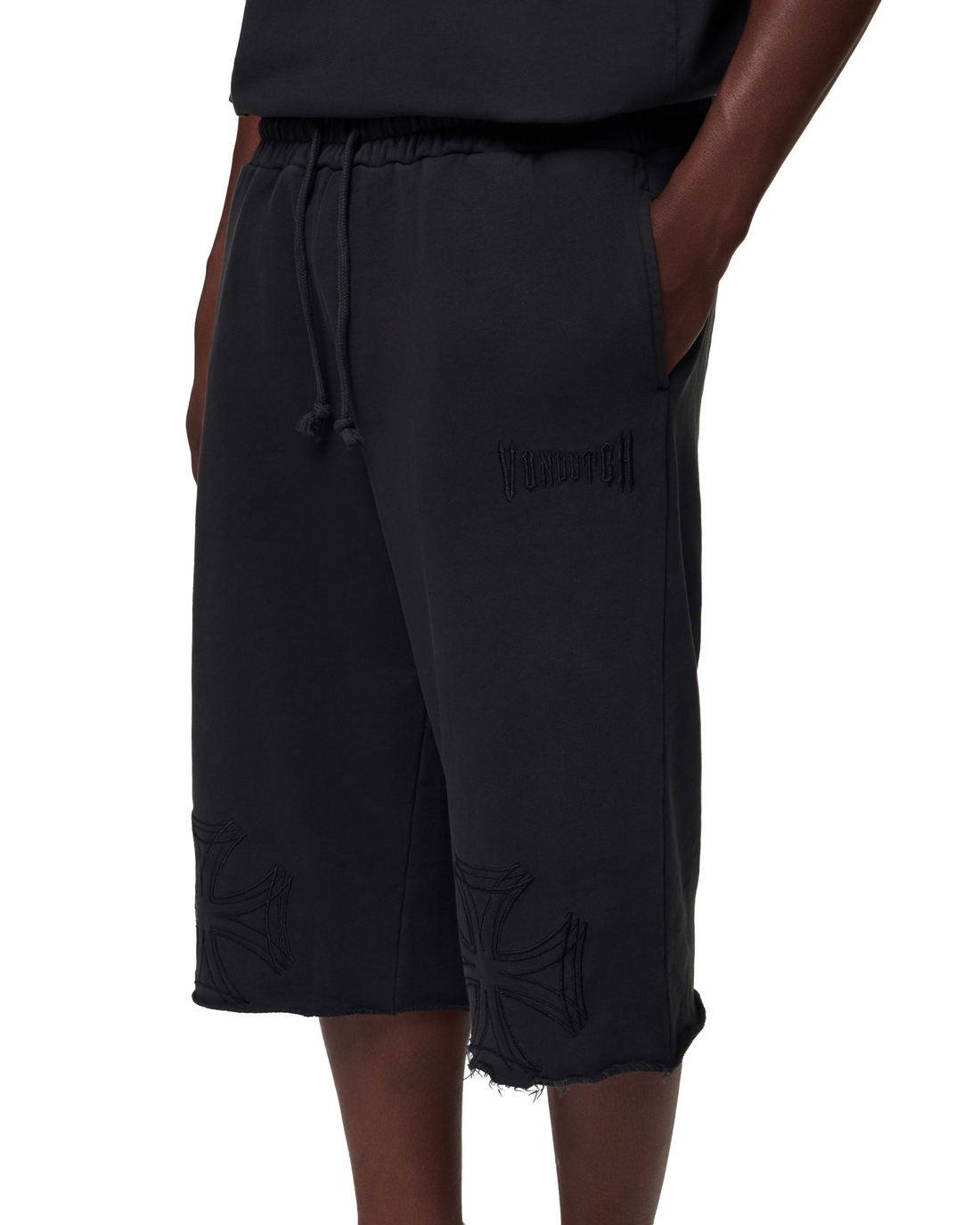 NOIR - LA OVER-SIZED 3/4 SHORTS — image 5