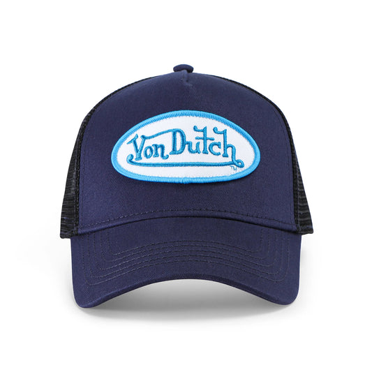 Navy, Blue & White Trucker Hat