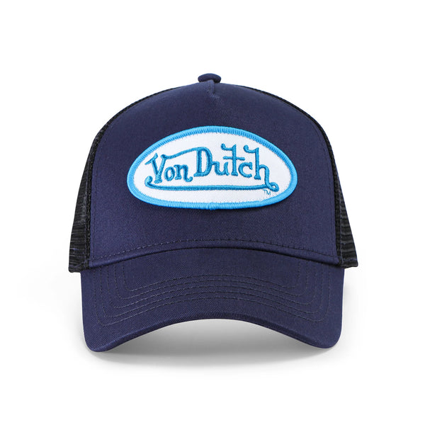 Navy, Blue & White Trucker Hat
