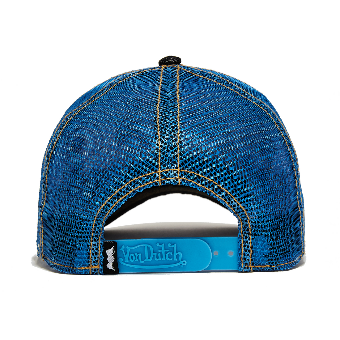 Navy Denim Blue Logo Trucker Hat