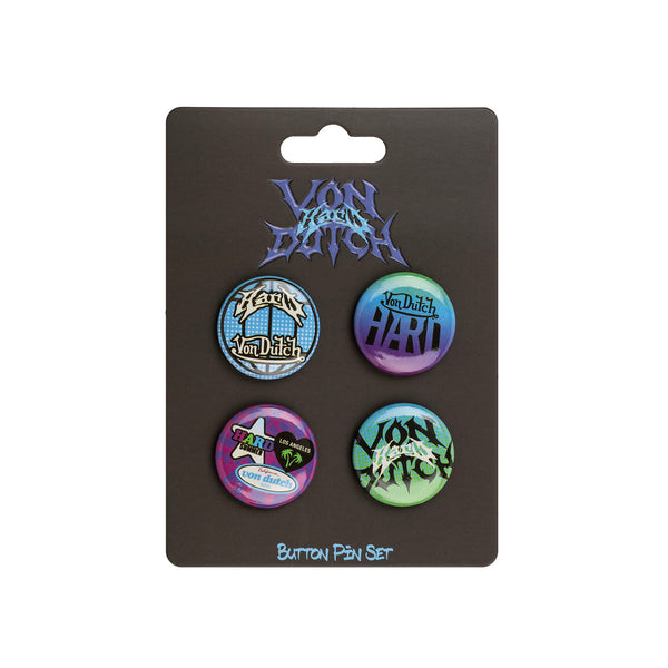 VON HARD SUMMER IS HERE PIN SET - VD x HARDFEST
