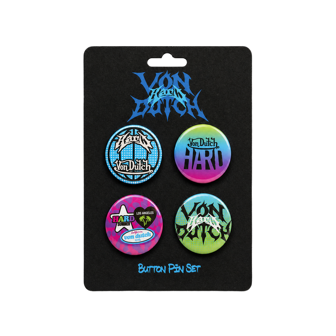 VON HARD SUMMER IS HERE PIN SET - VD x HARDFEST — image 1