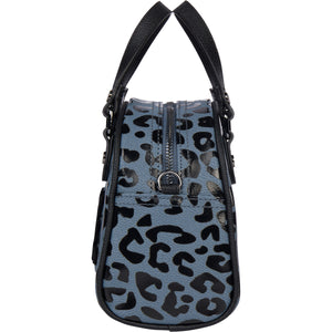 Blueberry Cheetah Bowling Bag Small
