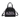 Von Dutch Black and Pink Two-Tone Bowling Bag
