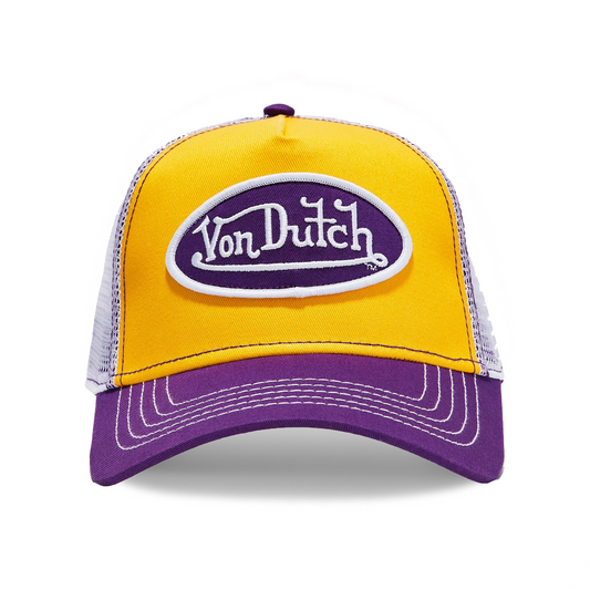 Purple Gold Trucker Hat