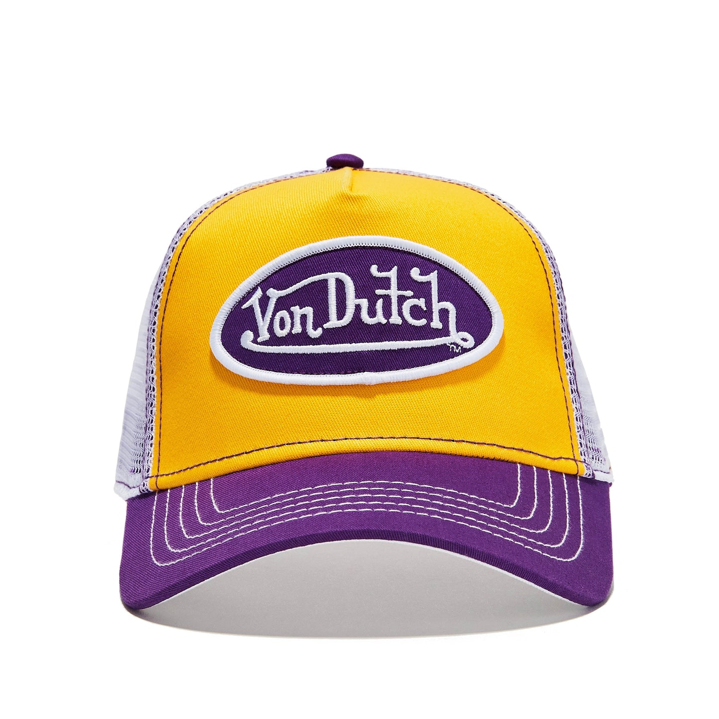 Purple Gold Trucker
