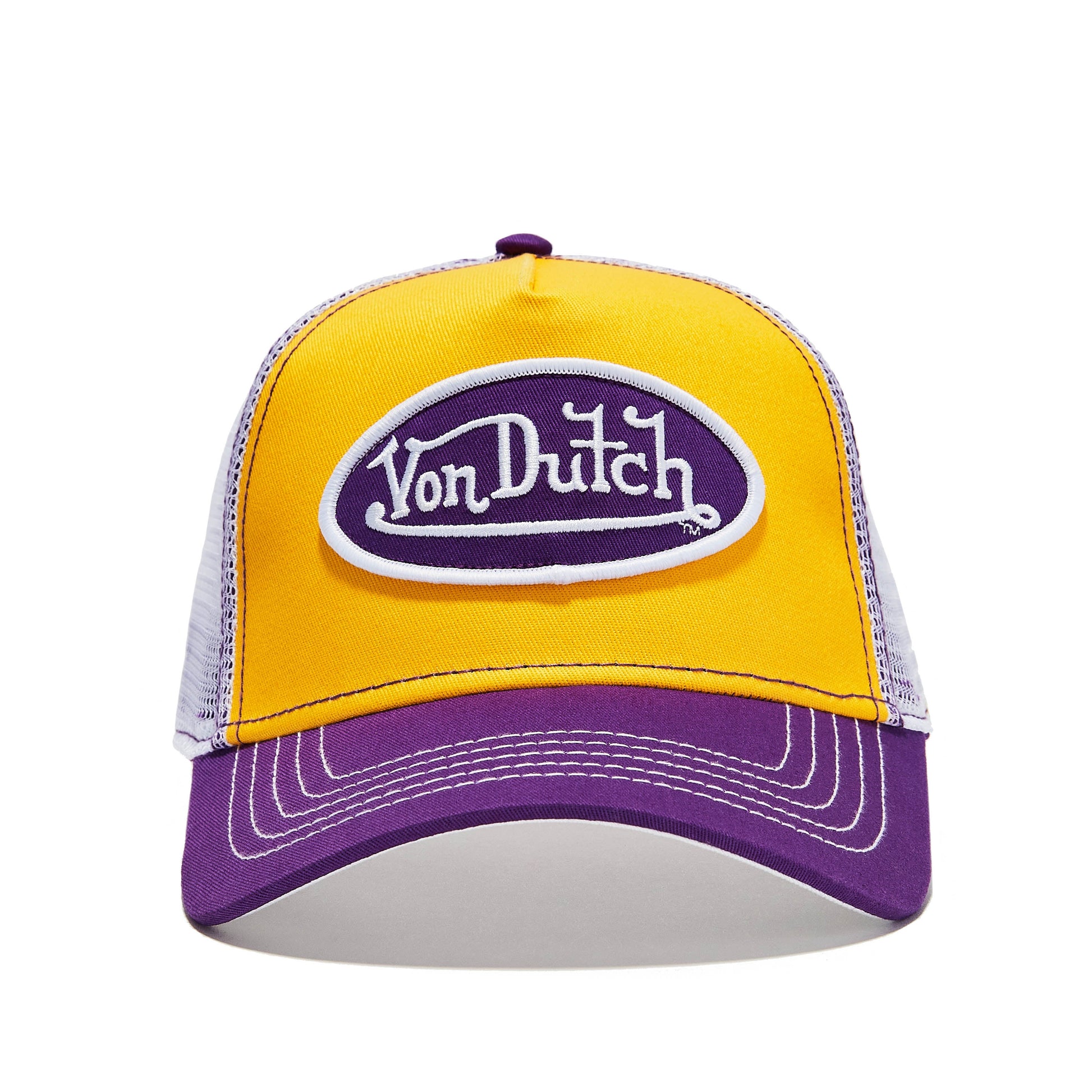 Purple Gold Trucker