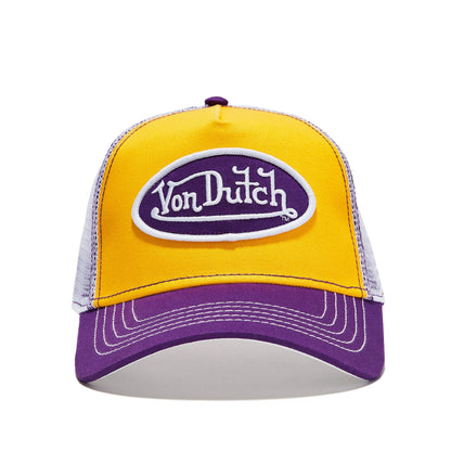 Purple Gold Trucker