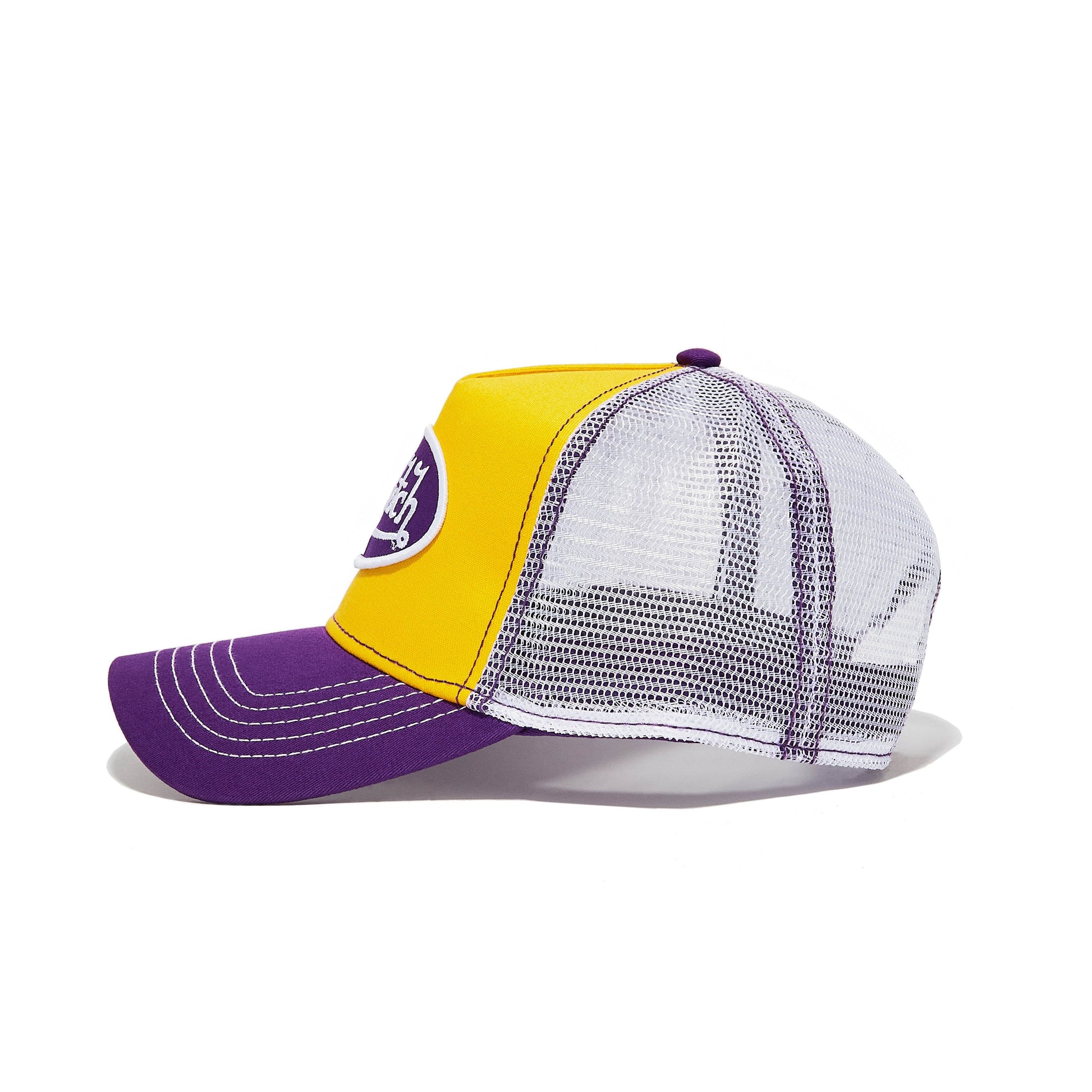 Purple Gold Trucker