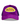 Von Dutch Purple & Yellow Velvet Trucker Hat