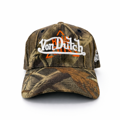 Von Dutch x Raw Cuts Tree Camo Trucker Hat
