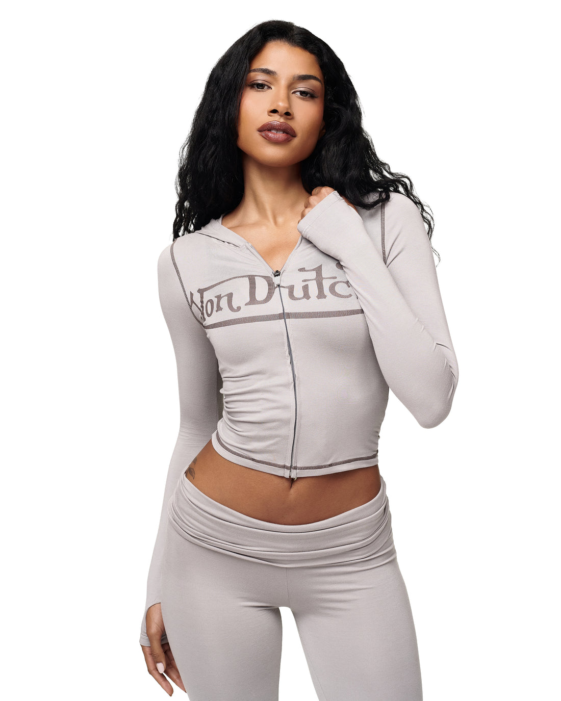 VON DUTCH ROXY BOTTOM - GREY — image 6
