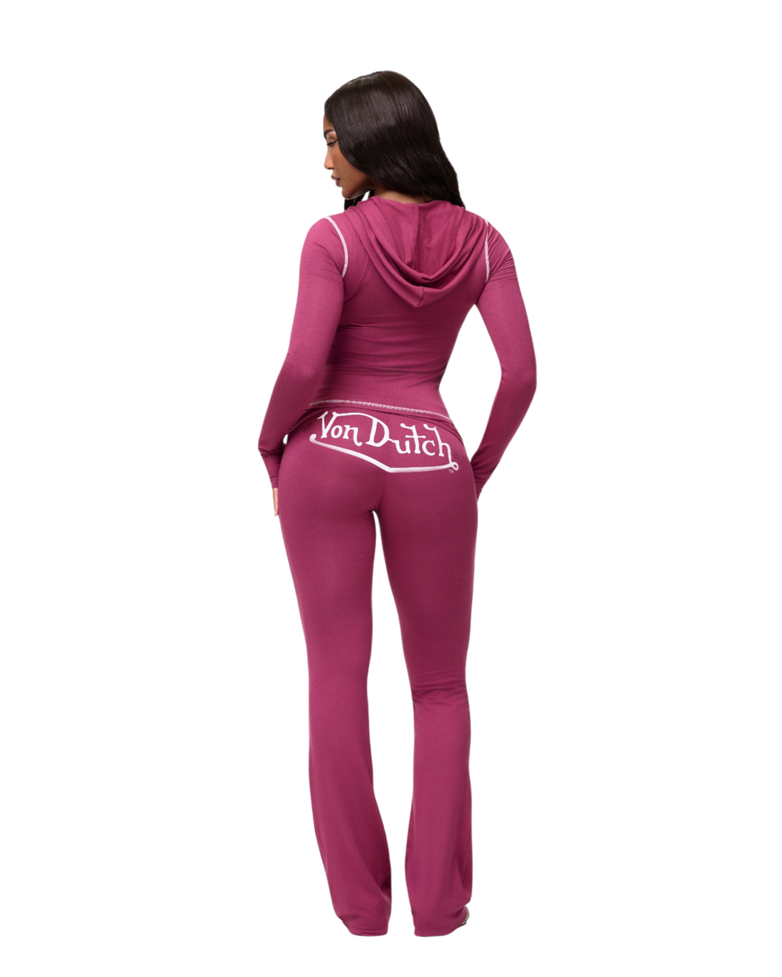VON DUTCH ROXY BOTTOM - MERLOT