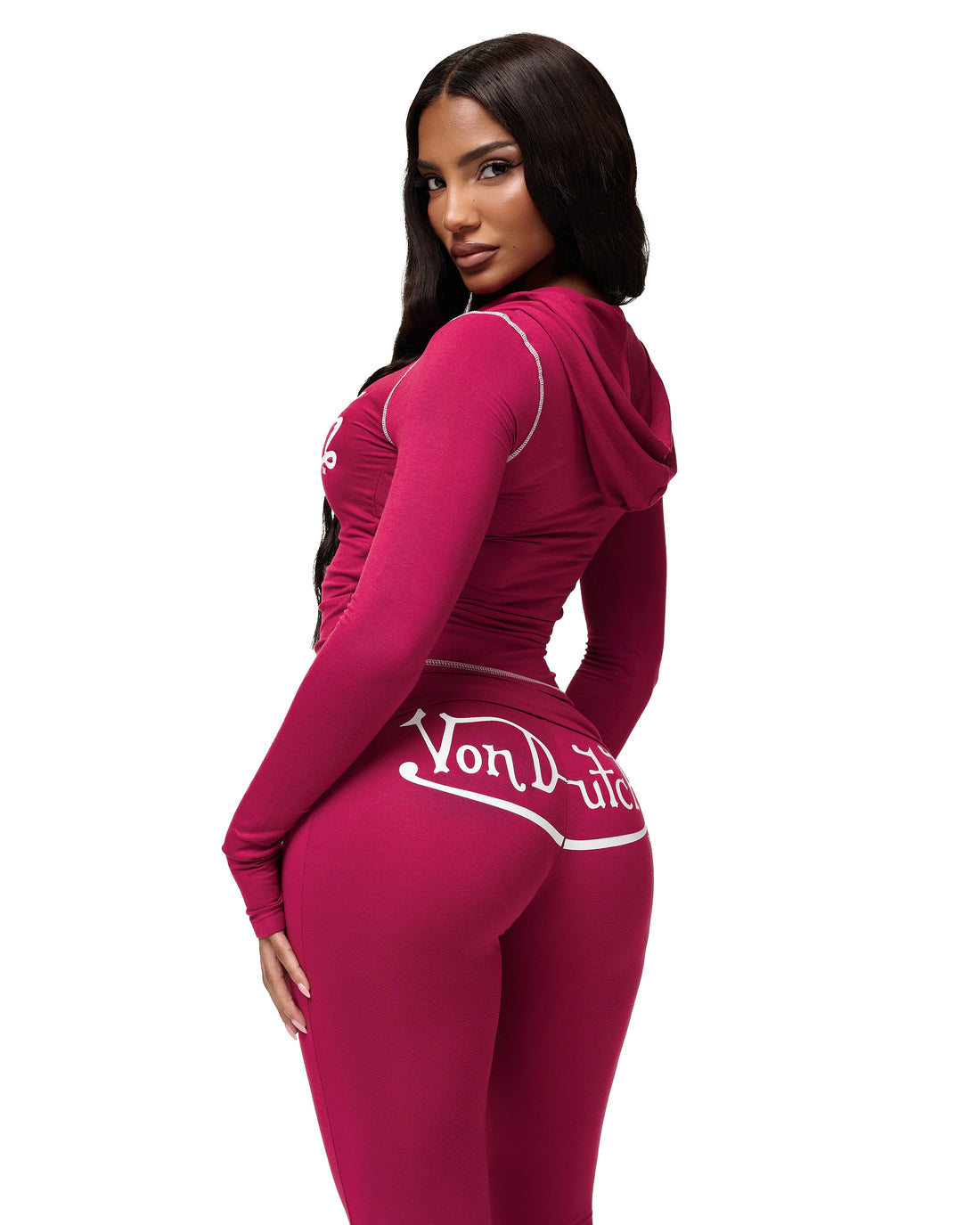 VON DUTCH ROXY TOP - MERLOT — image 6