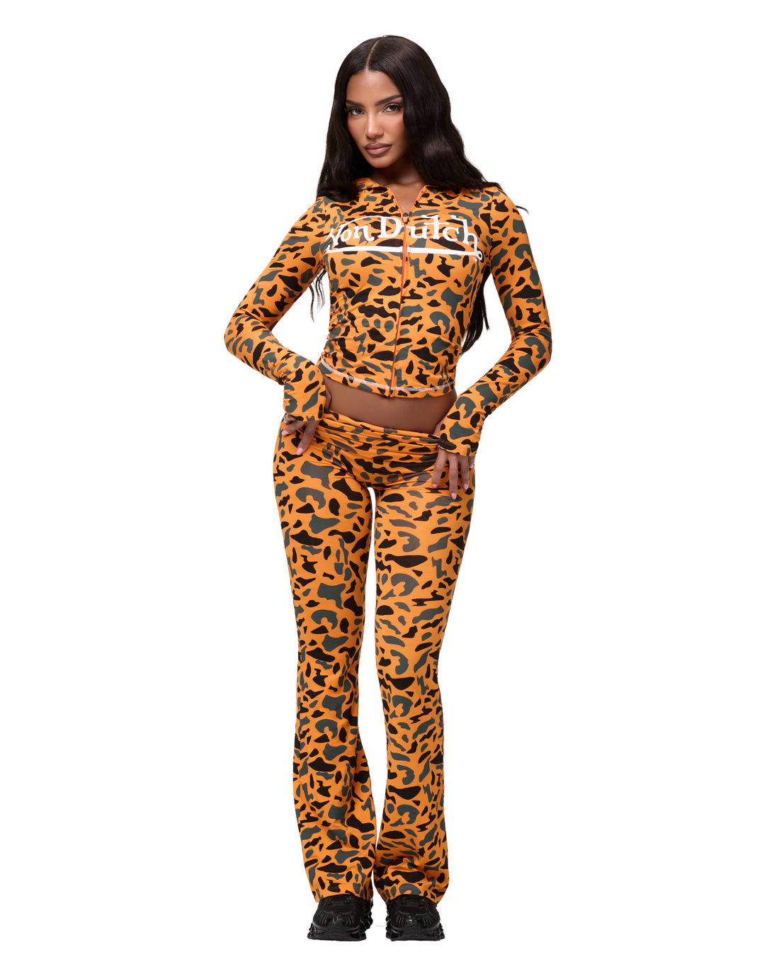 VON DUTCH ROXY BOTTOM - ORANGE CAMO — image 5