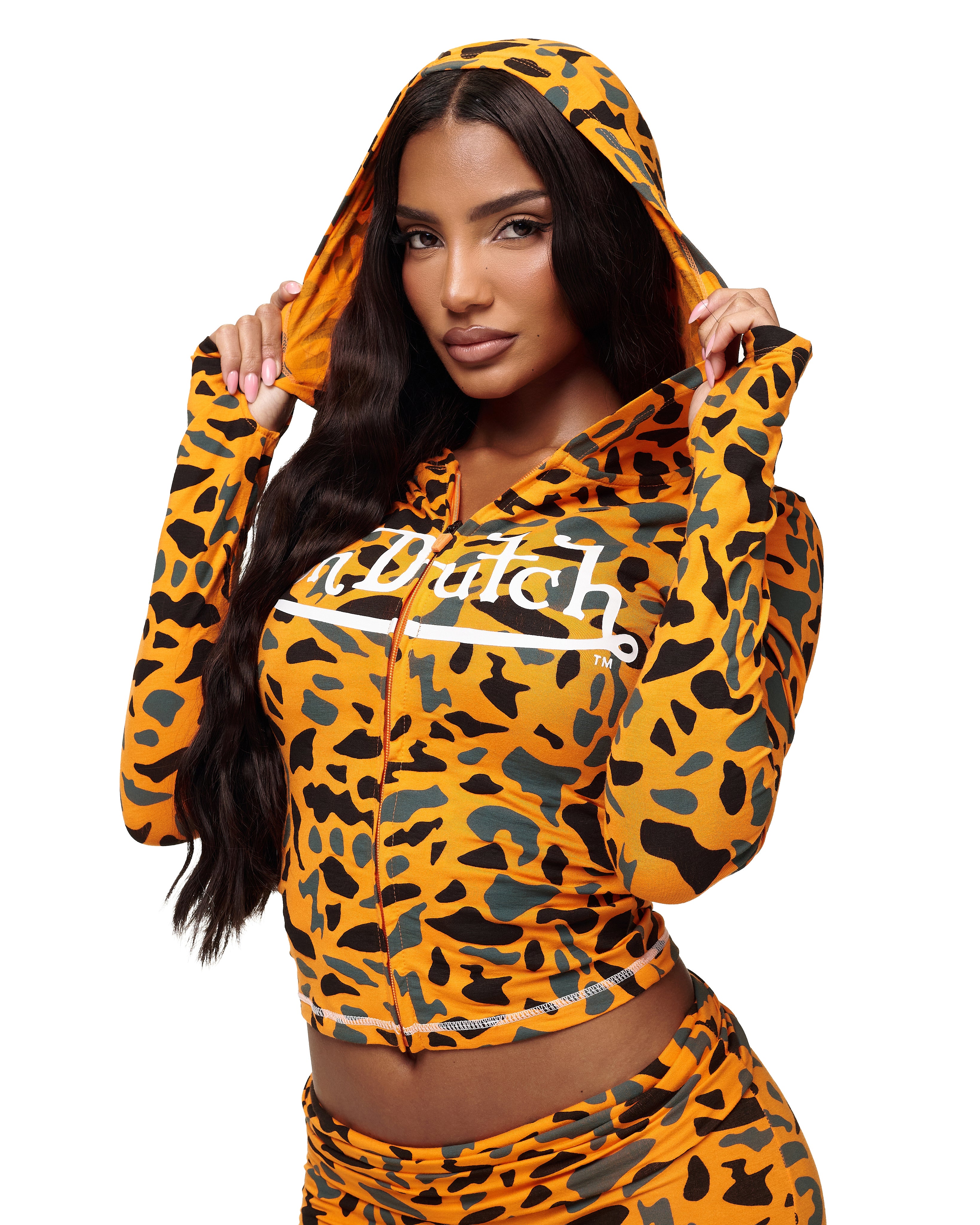 VON DUTCH ROXY BOTTOM - ORANGE CAMO – Von Dutch