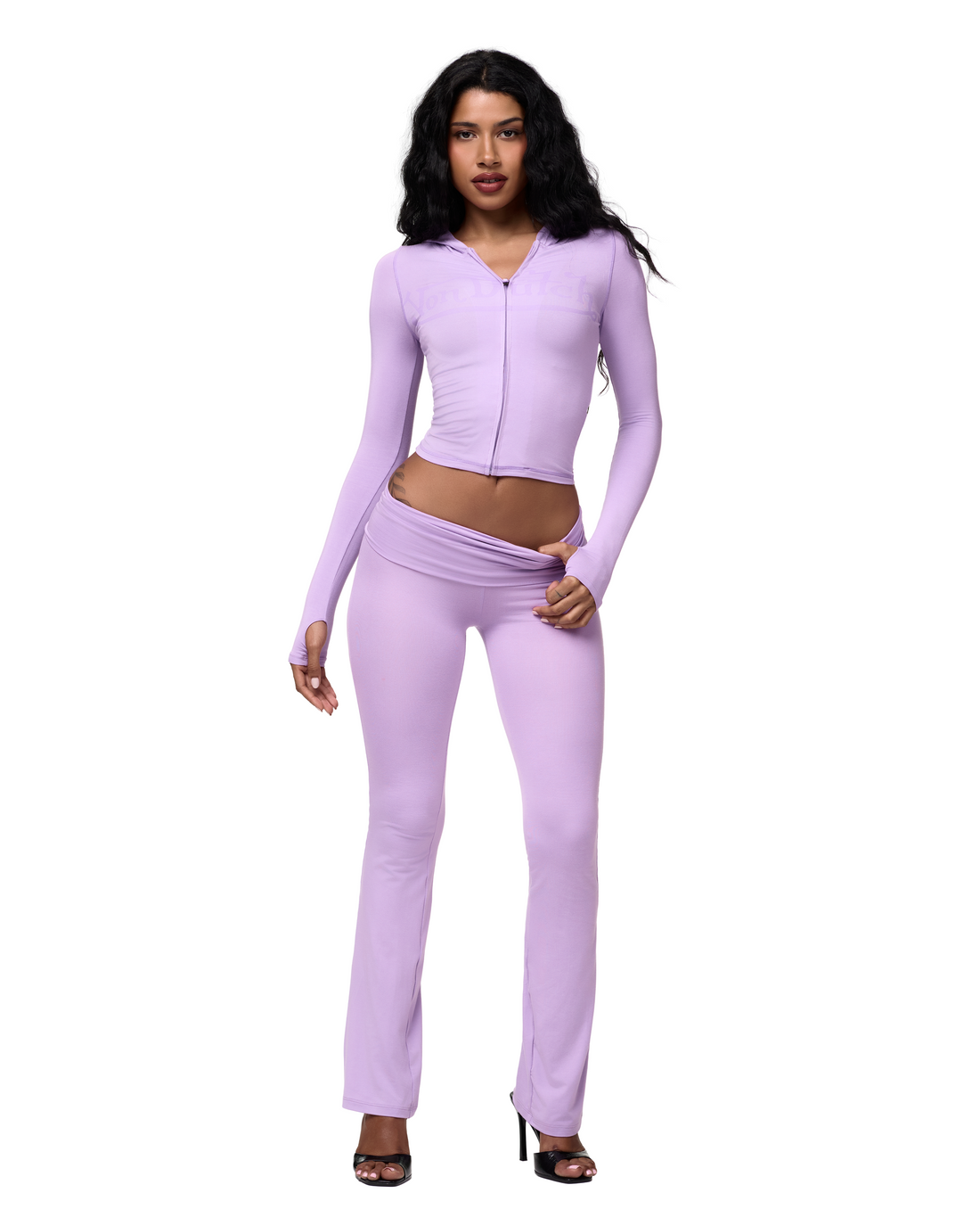 VON DUTCH ROXY BOTTOM - PURPLE