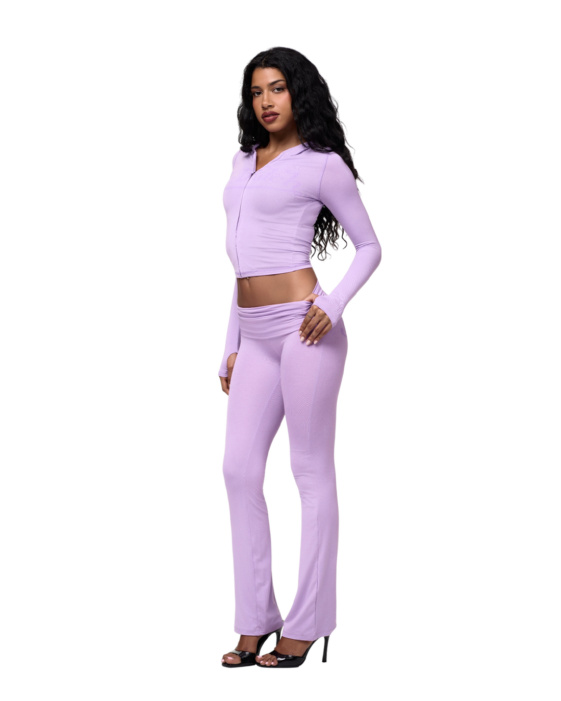 VON DUTCH ROXY TOP - PURPLE