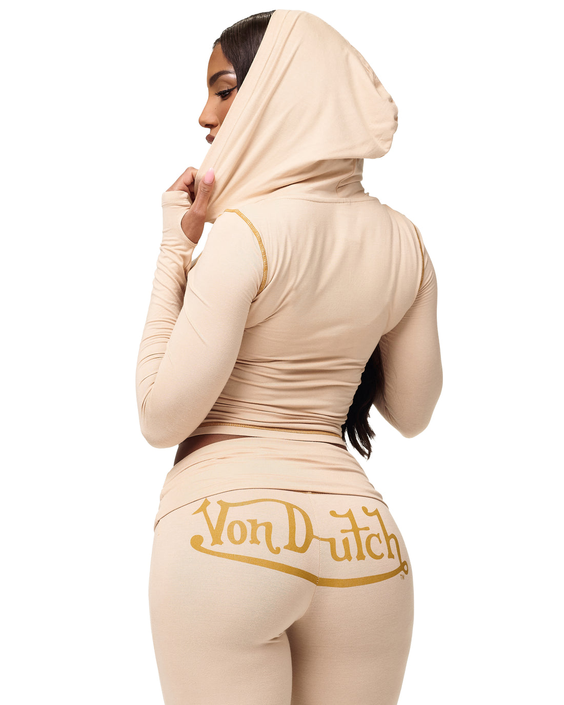 VON DUTCH ROXY BOTTOM - TAN — image 3