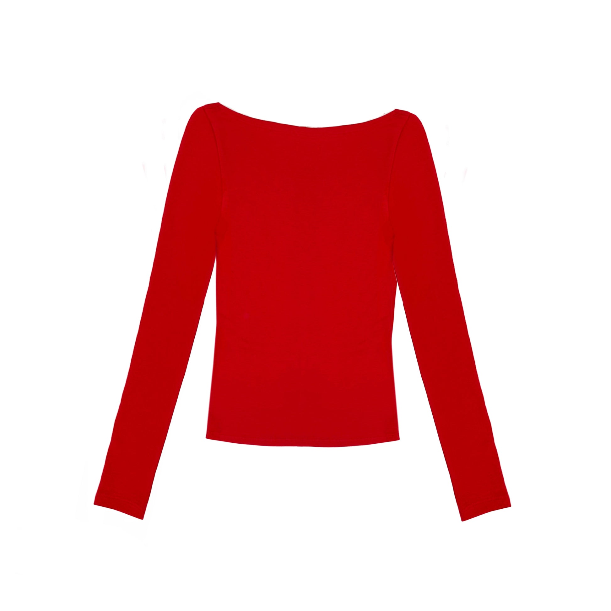 Von Dutch Long Sleeve Independence Tee - Red