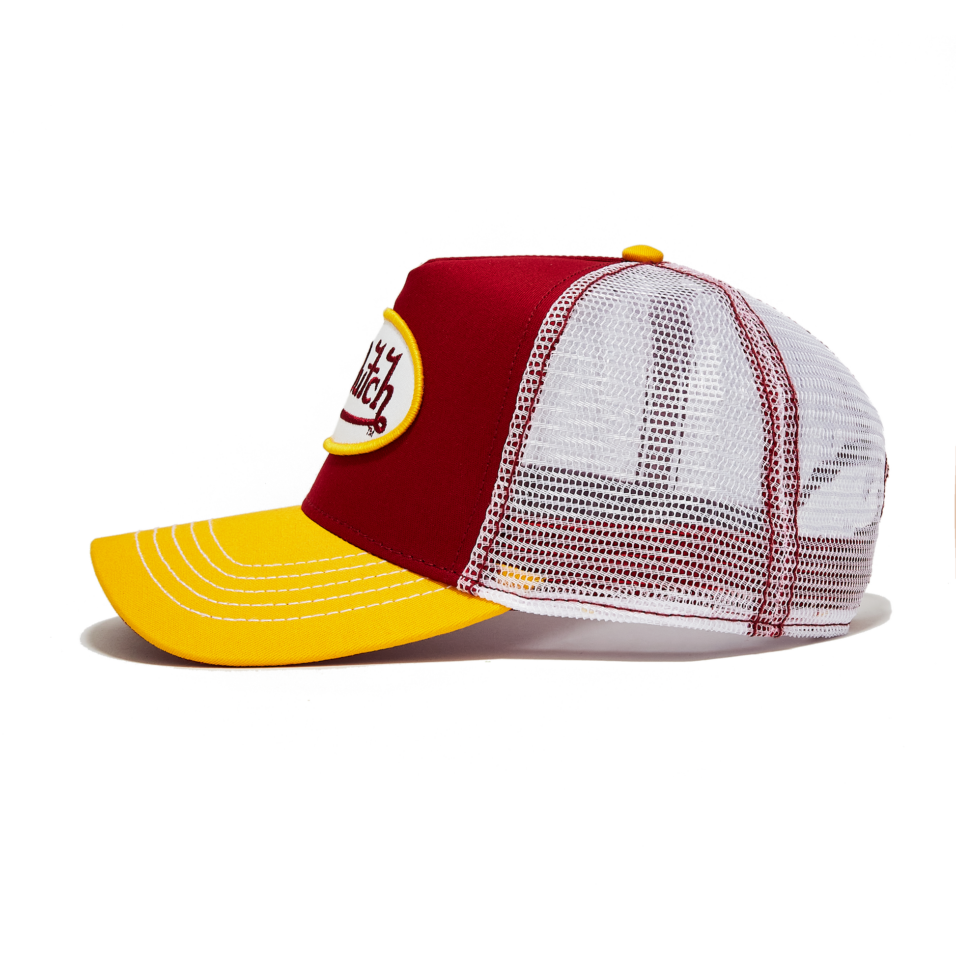 Red & Yellow Trucker Hat
