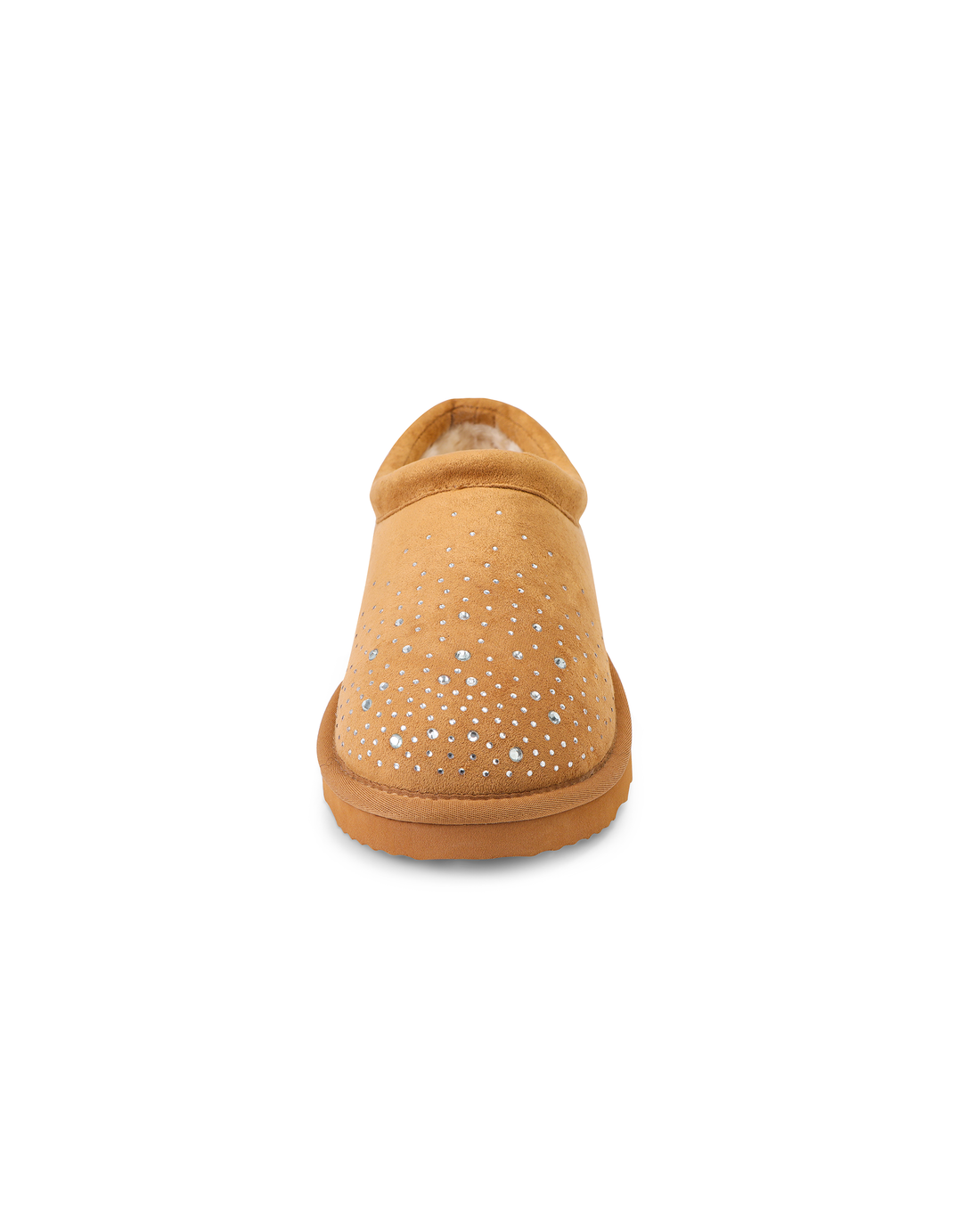 RHINESTONE SLIP-ON BOOT - CHESTNUT — image 5
