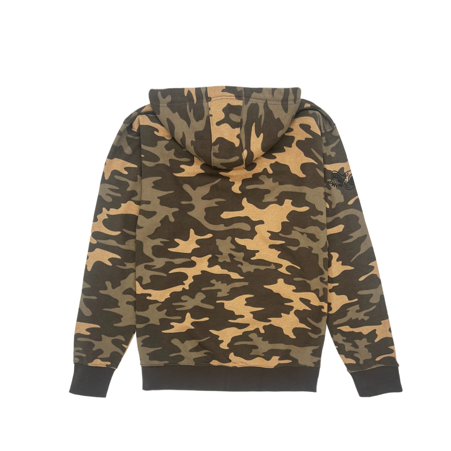 Von Dutch Classic Green Camo Zip-Up-camouflages