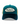 Von Dutch Teal & Black Terry Logo Classic Trucker Hat