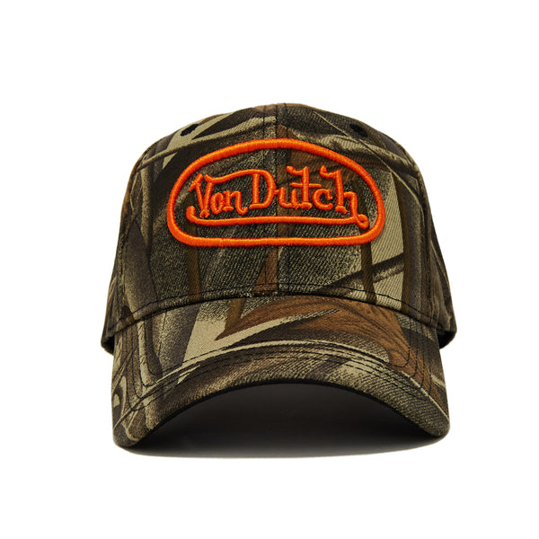 【Von Dutch】CAMO TRUCKER 270 迷彩ｘオレンジ Camo Trucker 270 – Von Dutch