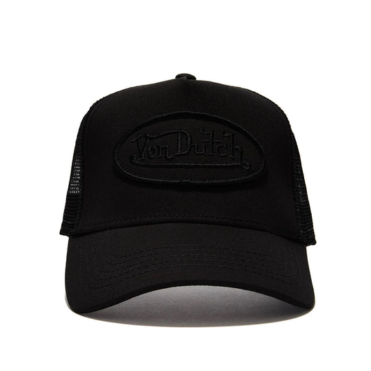 ITSNOTAPHASE TRIPLE BLACK TRUCKER HAT