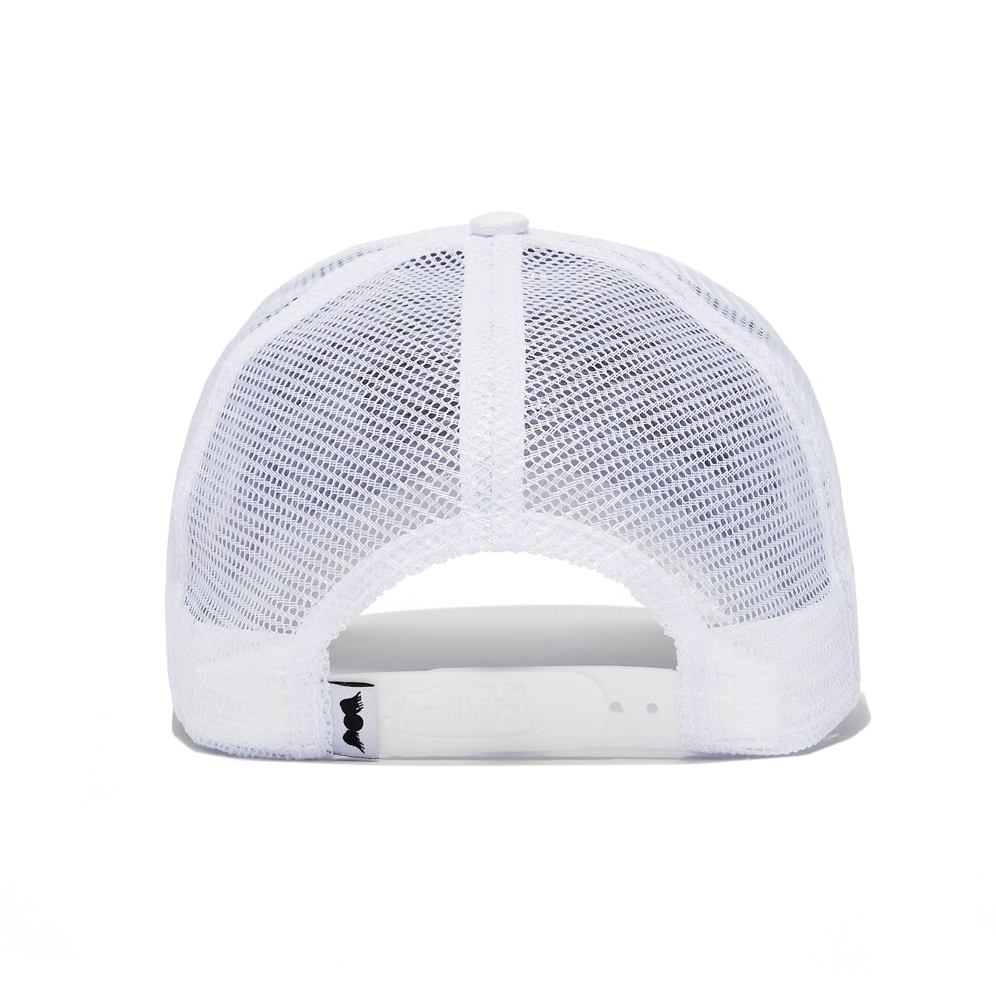 Triple White Trucker Hat