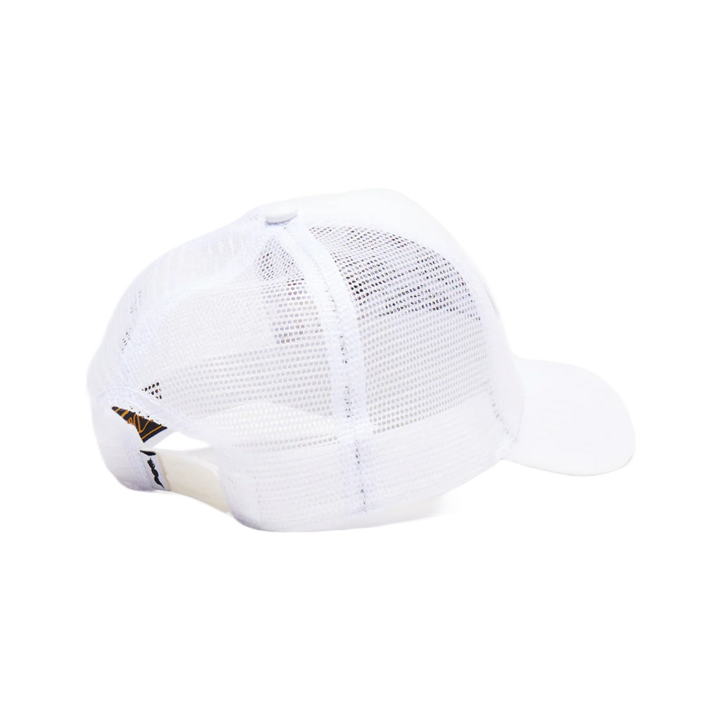 Triple White Trucker Hat