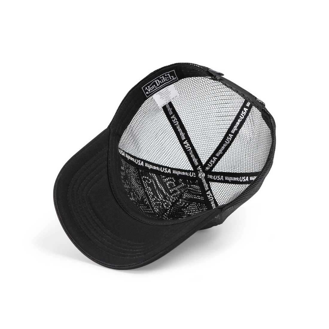 Foam Chopper Trucker Hat - Black & White — image 6