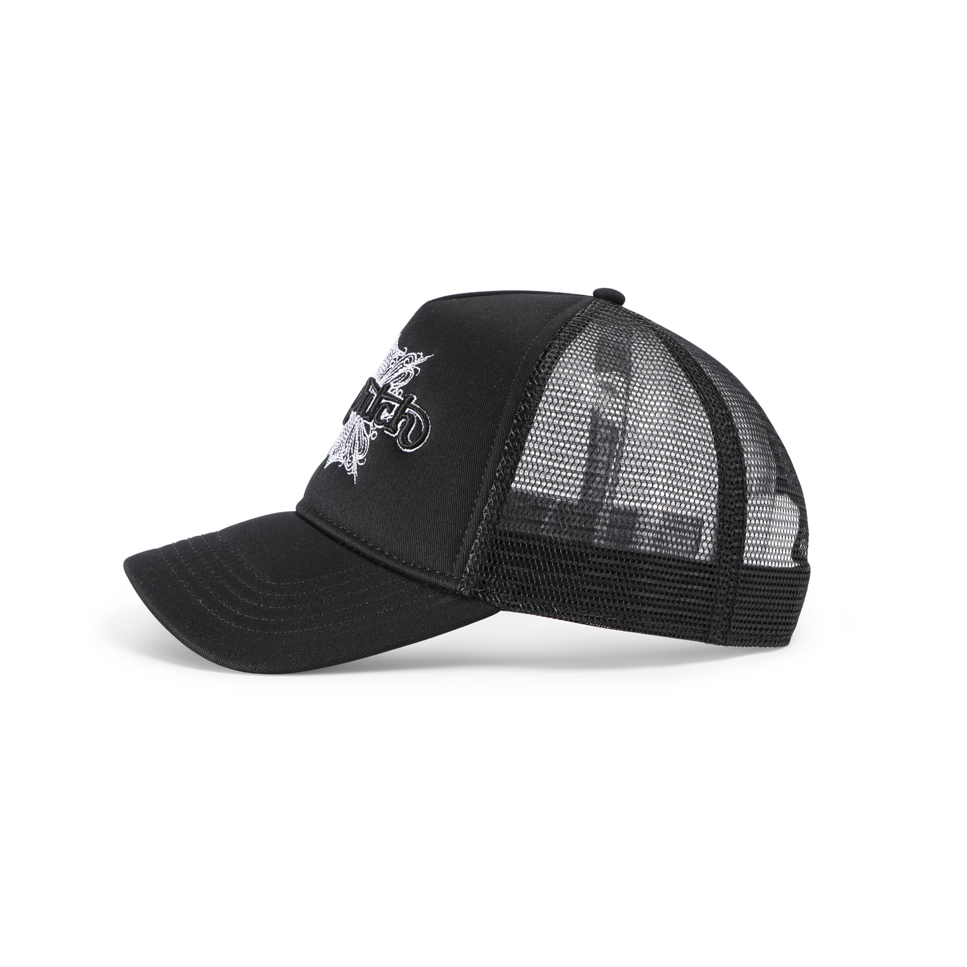 Von Dutch Foam Chopper Trucker Hat - Black & White