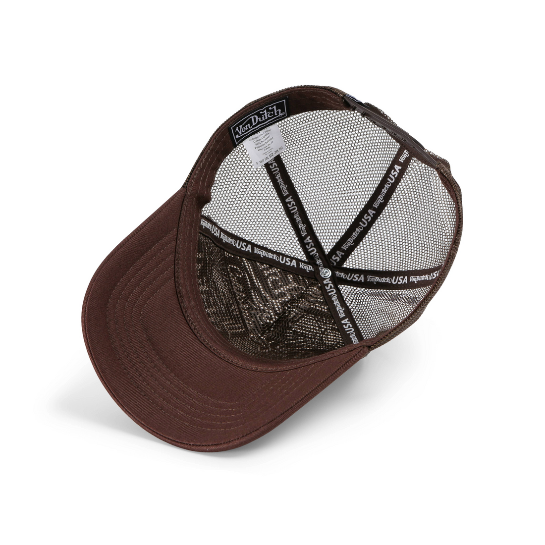 Foam Chopper Trucker Hat - Brown — image 6