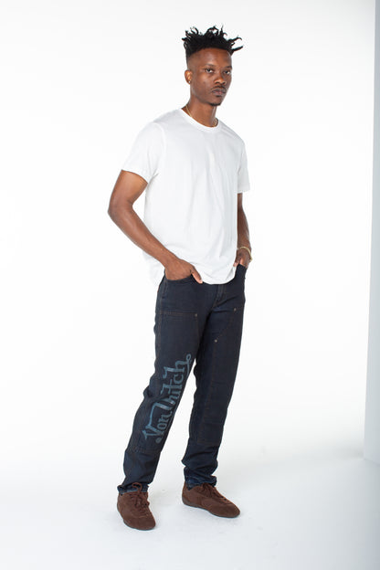 Von Dutch Men's Storm Core The Wheels Double Knee