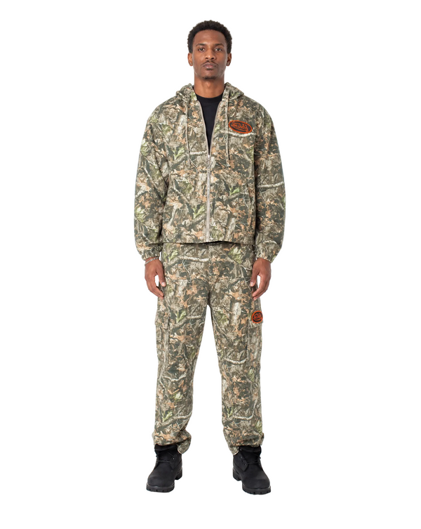 Von Dutch Men's Camo Zip Invaders Hoodie
