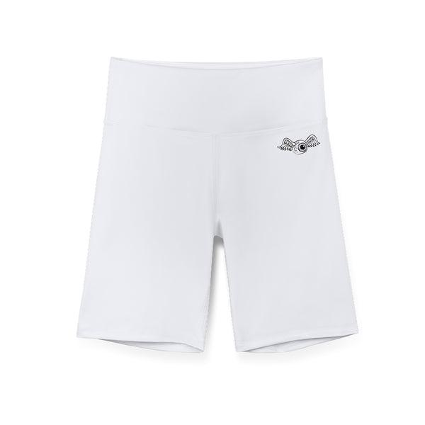 Women's Biker Short - White